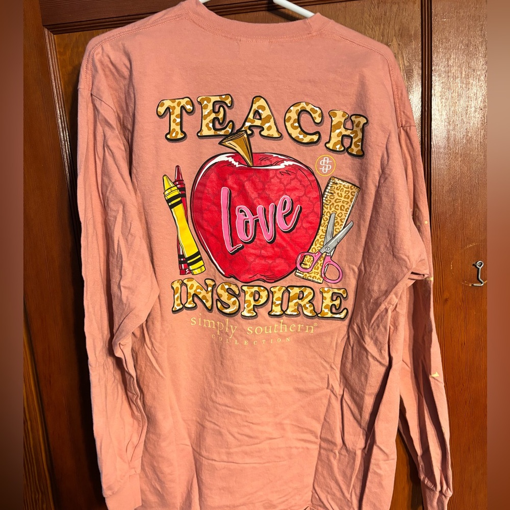 Simply Southern Teacher Long Sleeve Shirt
